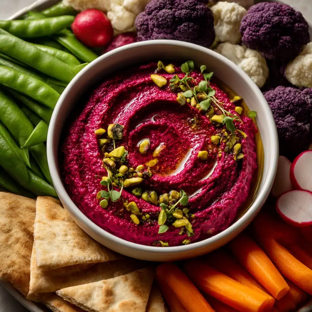 Beet Hummus Recipe - Recipe Image