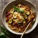 Spaghetti with Crispy Zucchini Recipe