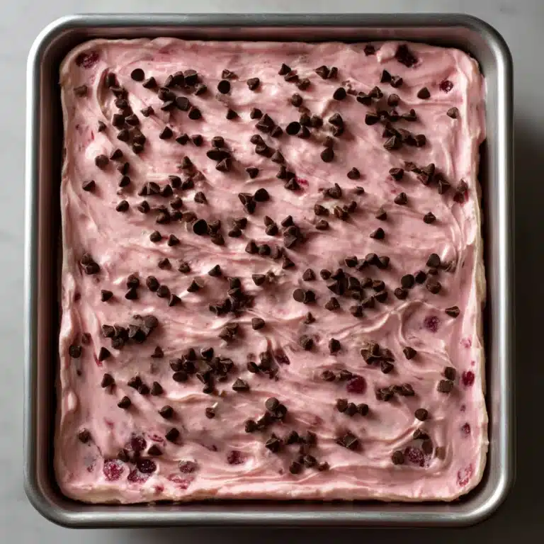 No-Bake Chocolate Cherry Bars Recipe