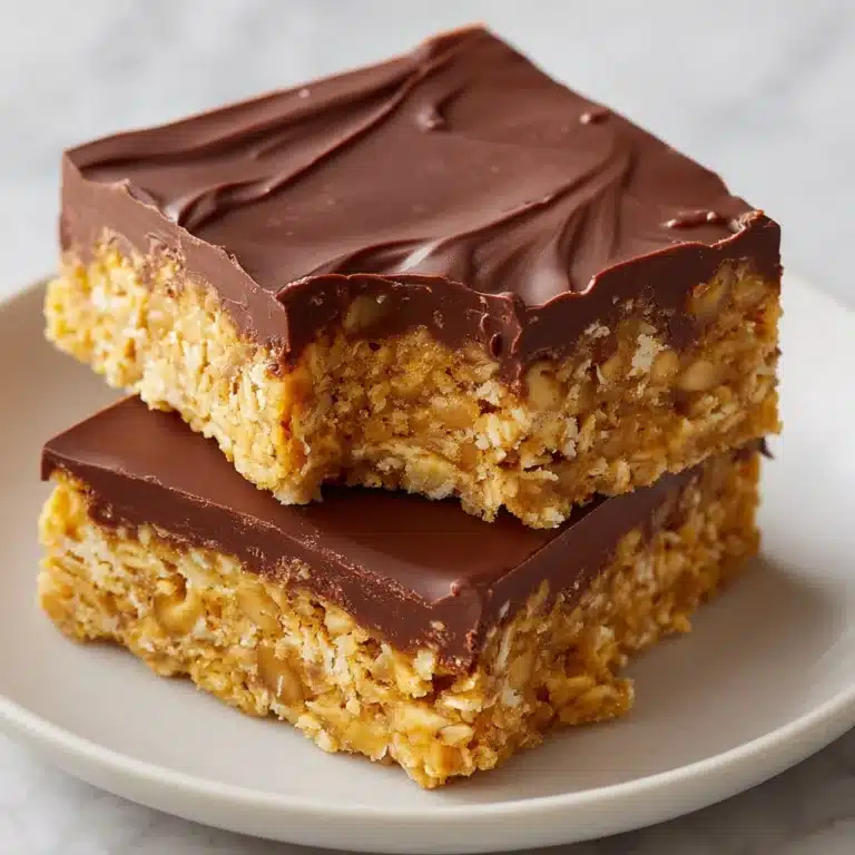 Best No-Bake Chocolate Oatmeal Bars Recipe
