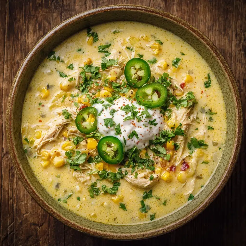 Mexican Street Corn White Chicken Chili Recipe
