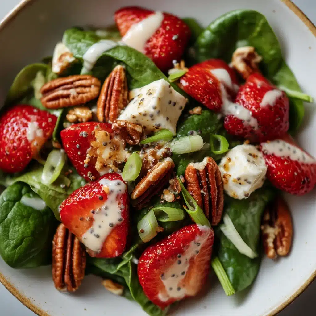 Strawberry Spinach Salad Recipe - Recipe Image