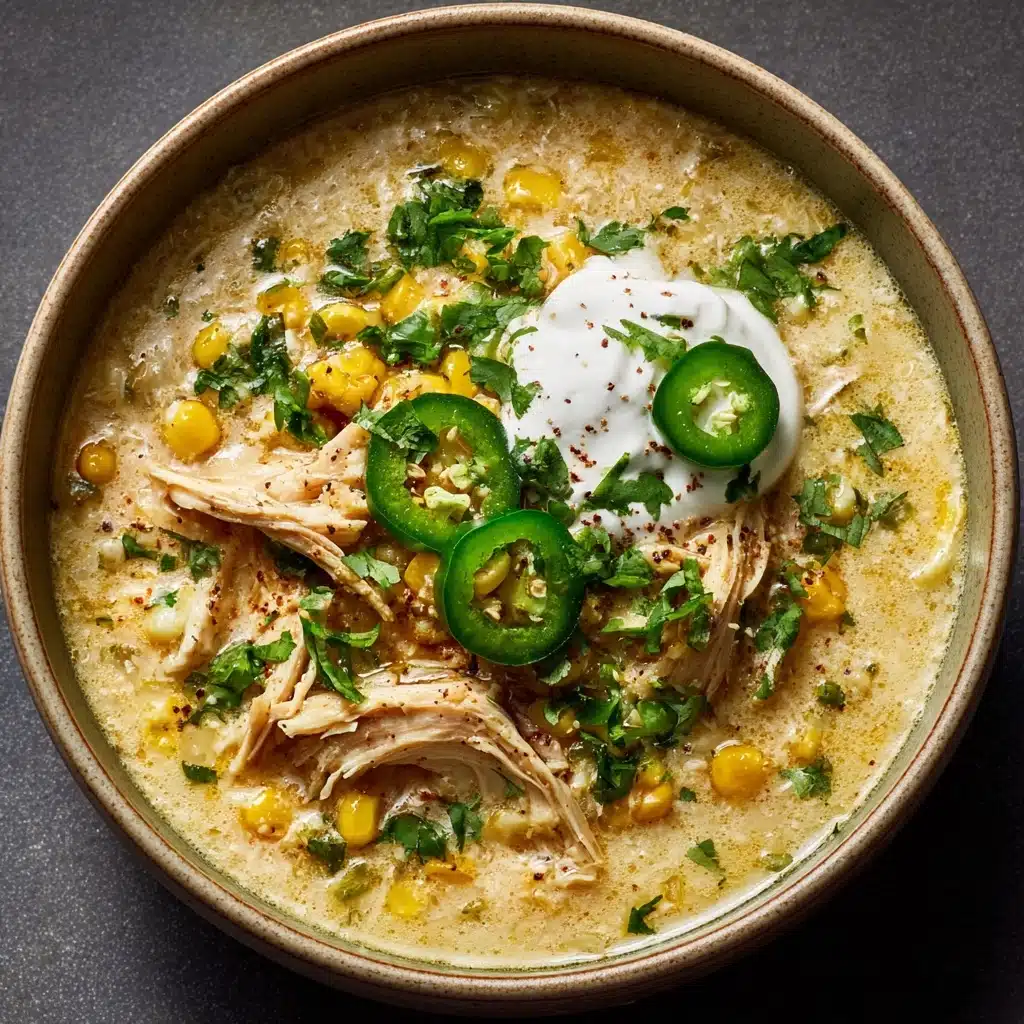 Mexican Street Corn White Chicken Chili Recipe - Recipe Image