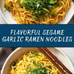 Sesame Garlic Ramen Noodles Recipe