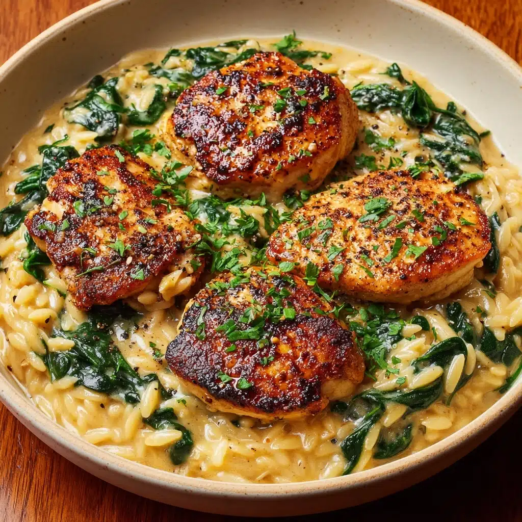 Boursin Orzo with Chicken Recipe