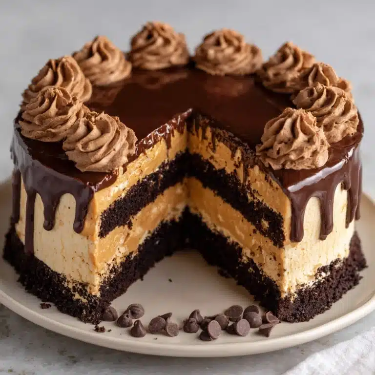 Chocolate Peanut Butter Cheesecake Delight Recipe