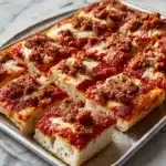 School Cafeteria-Style Pizza Recipe