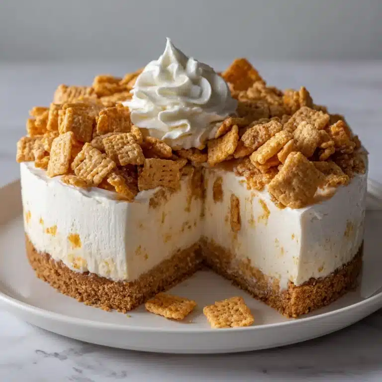 Cinnamon Toast Crunch Cheesecake Recipe