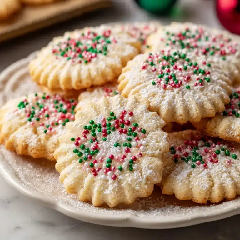 Whipped Shortbread Cookies Recipe