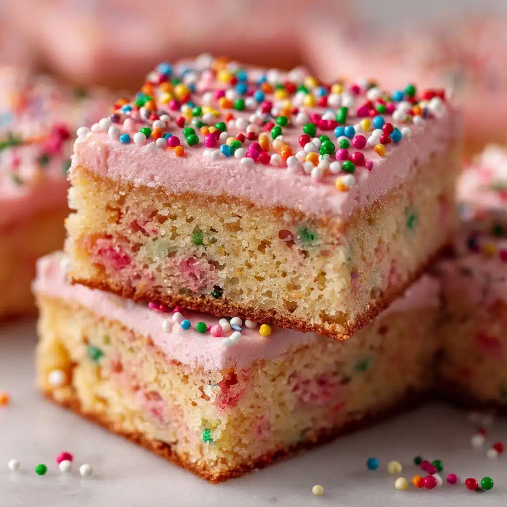 Easy Frosted Sugar Cookie Bars Recipe