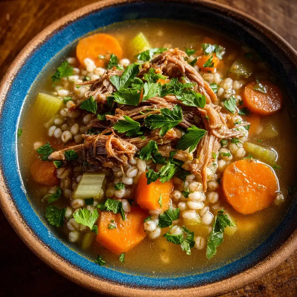 Hearty Beef and Barley Soup Recipe
