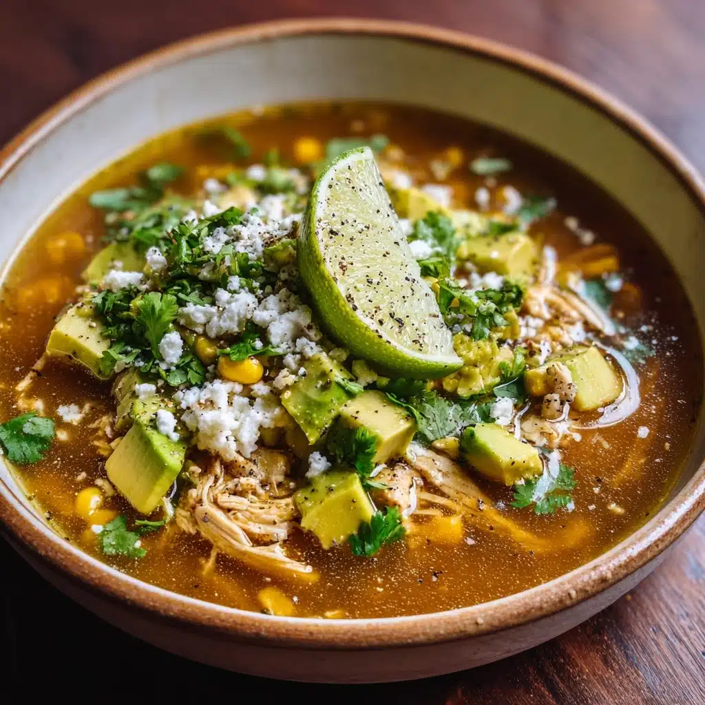 Flavorful Salsa Verde Tortilla Soup Recipe