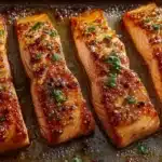 Air Fryer Honey Mustard Glazed Salmon Recipe