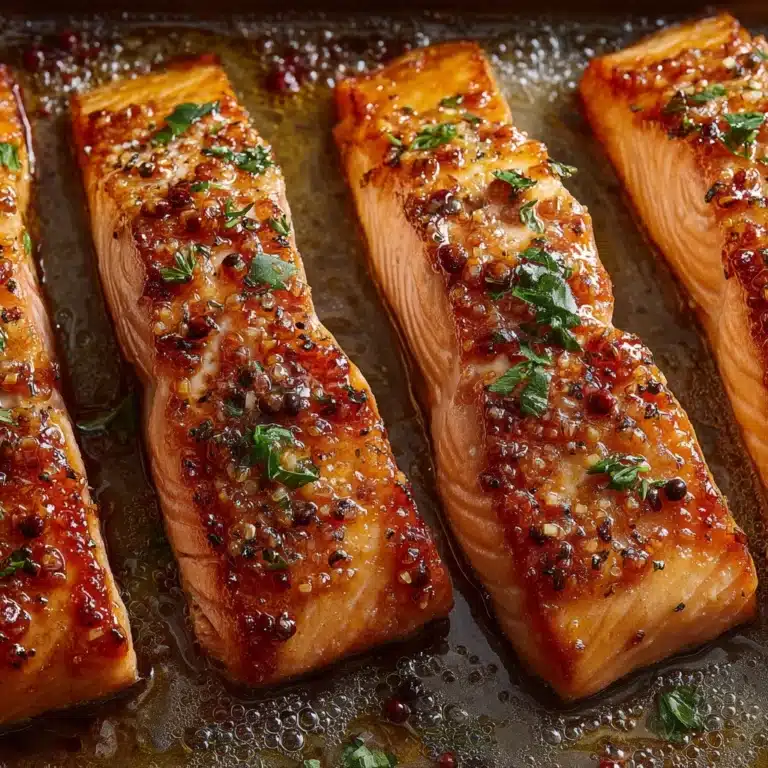 Air Fryer Honey Mustard Glazed Salmon Recipe