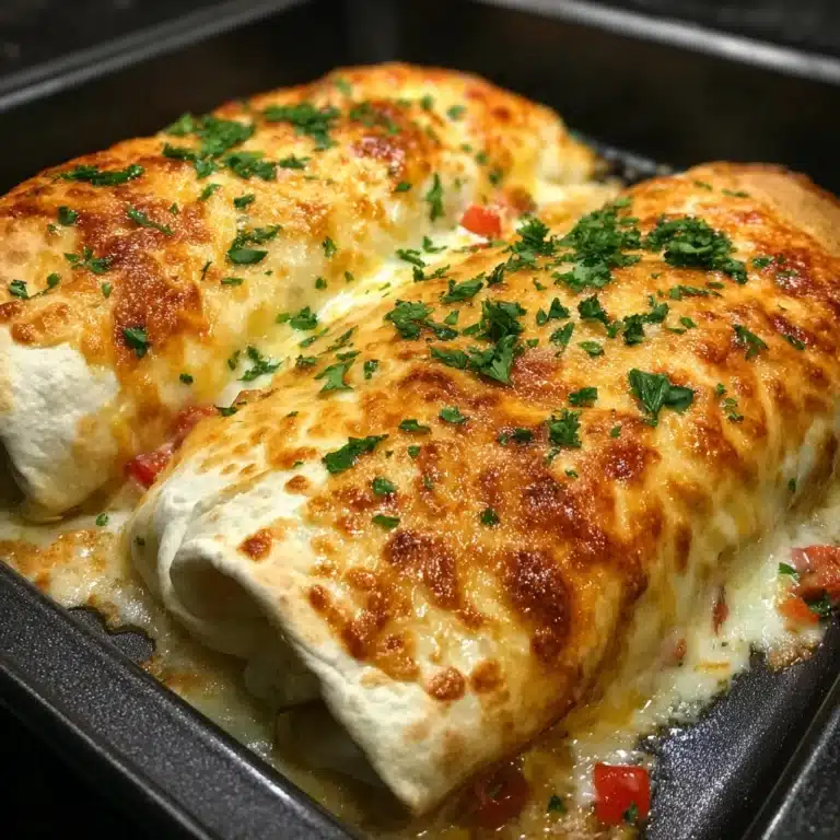 Baked Chicken Chimichangas Recipe