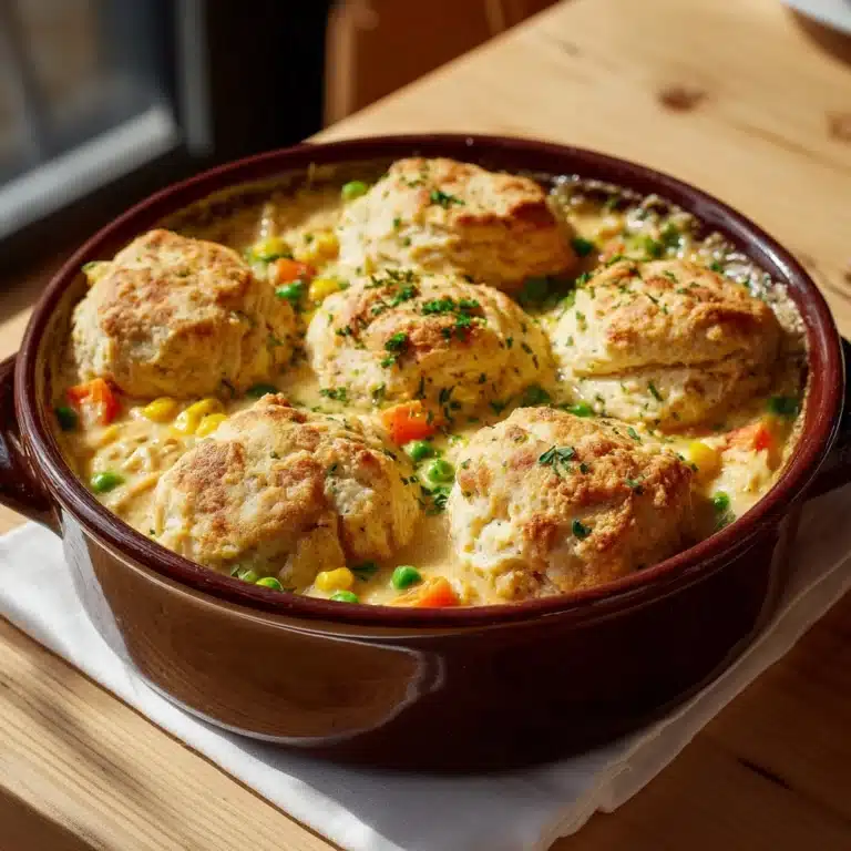 Chicken Cobbler with Red Lobster Biscuit Mix Recipe
