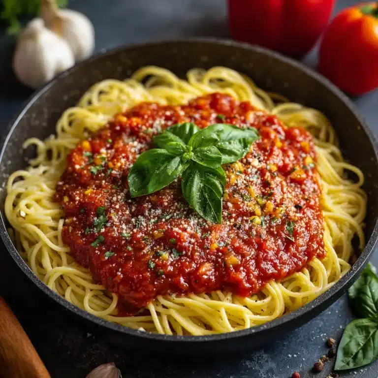 Homemade Spaghetti Recipe
