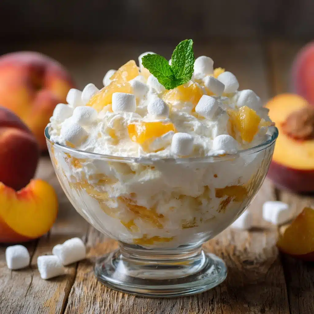 Peach Fluff Salad Recipe