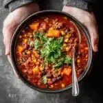 Easy Butternut Squash Chili With Turkey or Beef Recipe