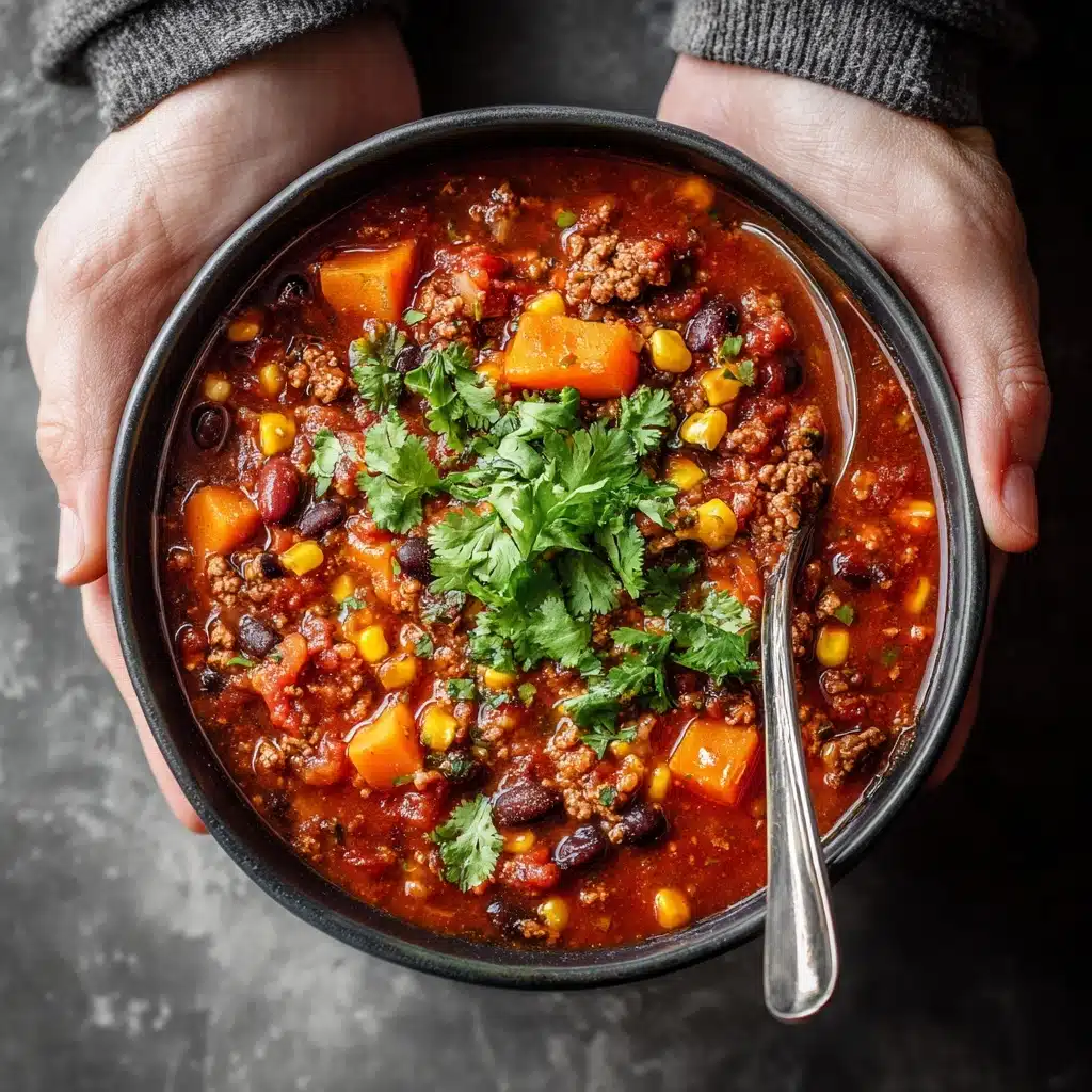 Easy Butternut Squash Chili With Turkey or Beef Recipe