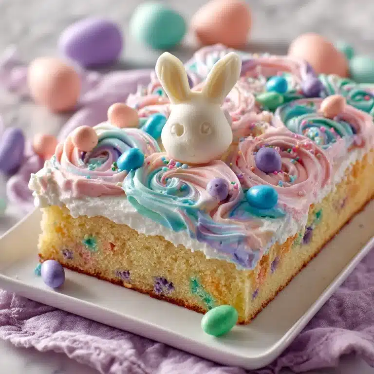 Easter Bunny Poke Cake Recipe