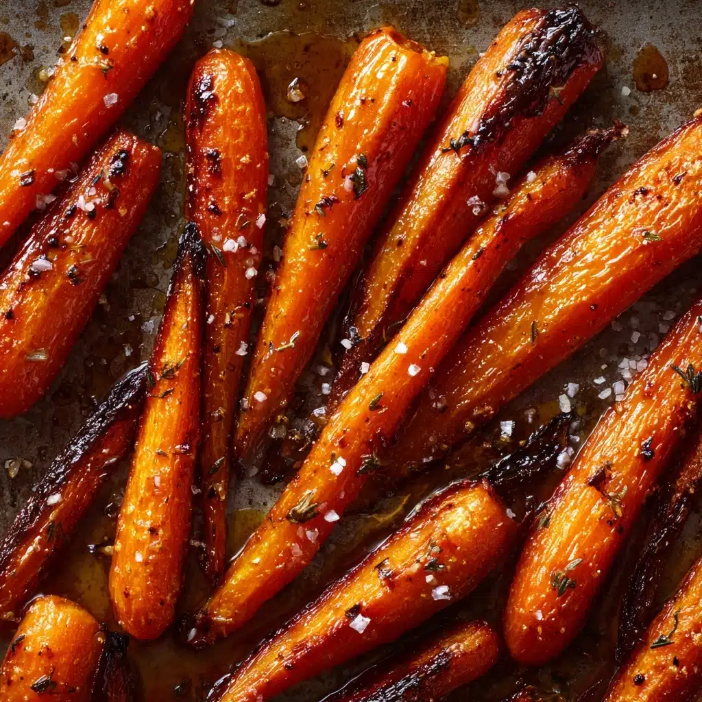 Honey Balsamic Roasted Carrots Recipe