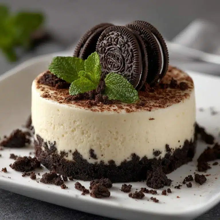 No-Bake Cookies and Cream Cheesecake Recipe