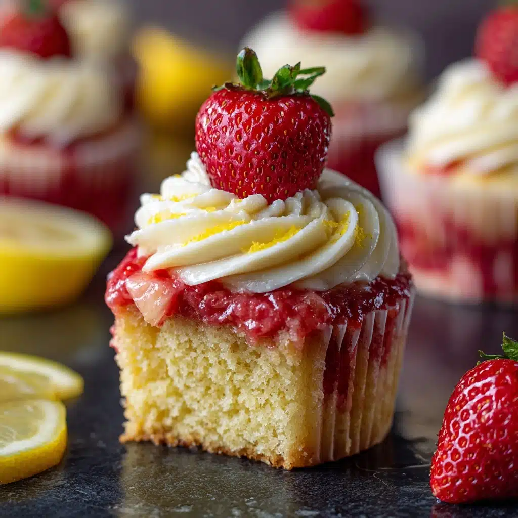 Strawberry Mango Margarita Cupcakes Recipe