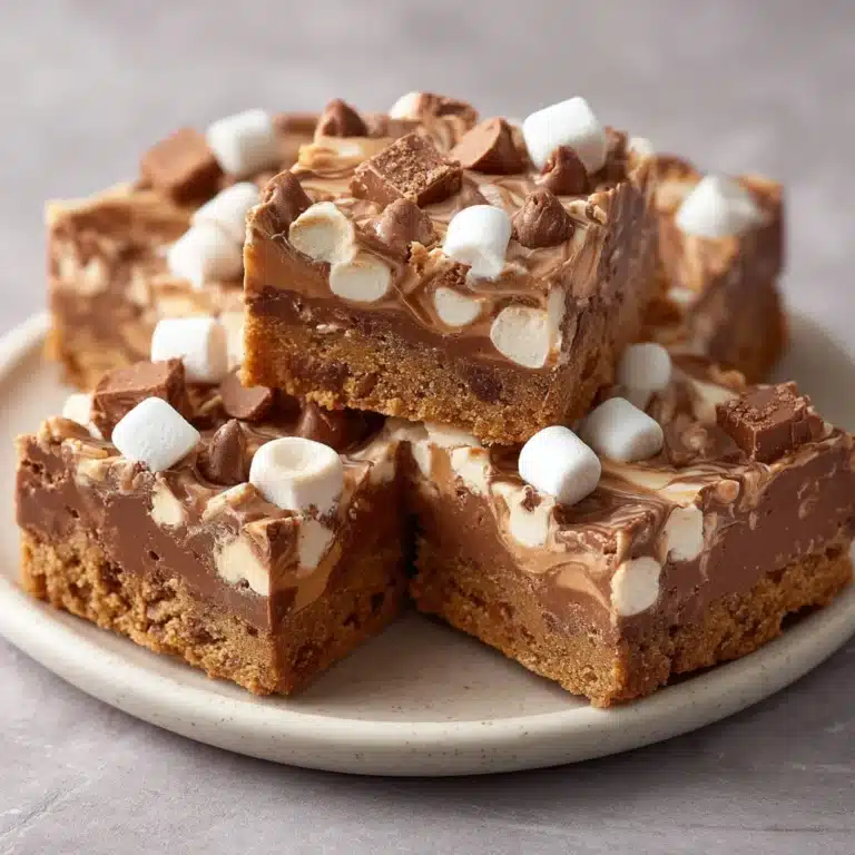 No-Bake Rocky Road Squares Recipe