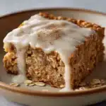 Healthy Sticky Cinnamon Roll Baked Oatmeal Recipe