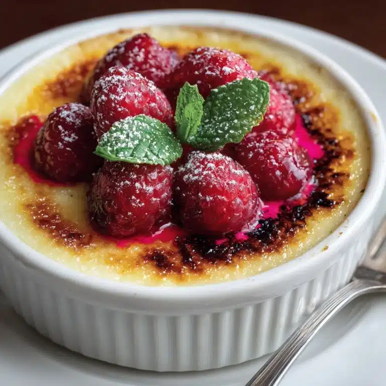 Berry Brûlée Recipe