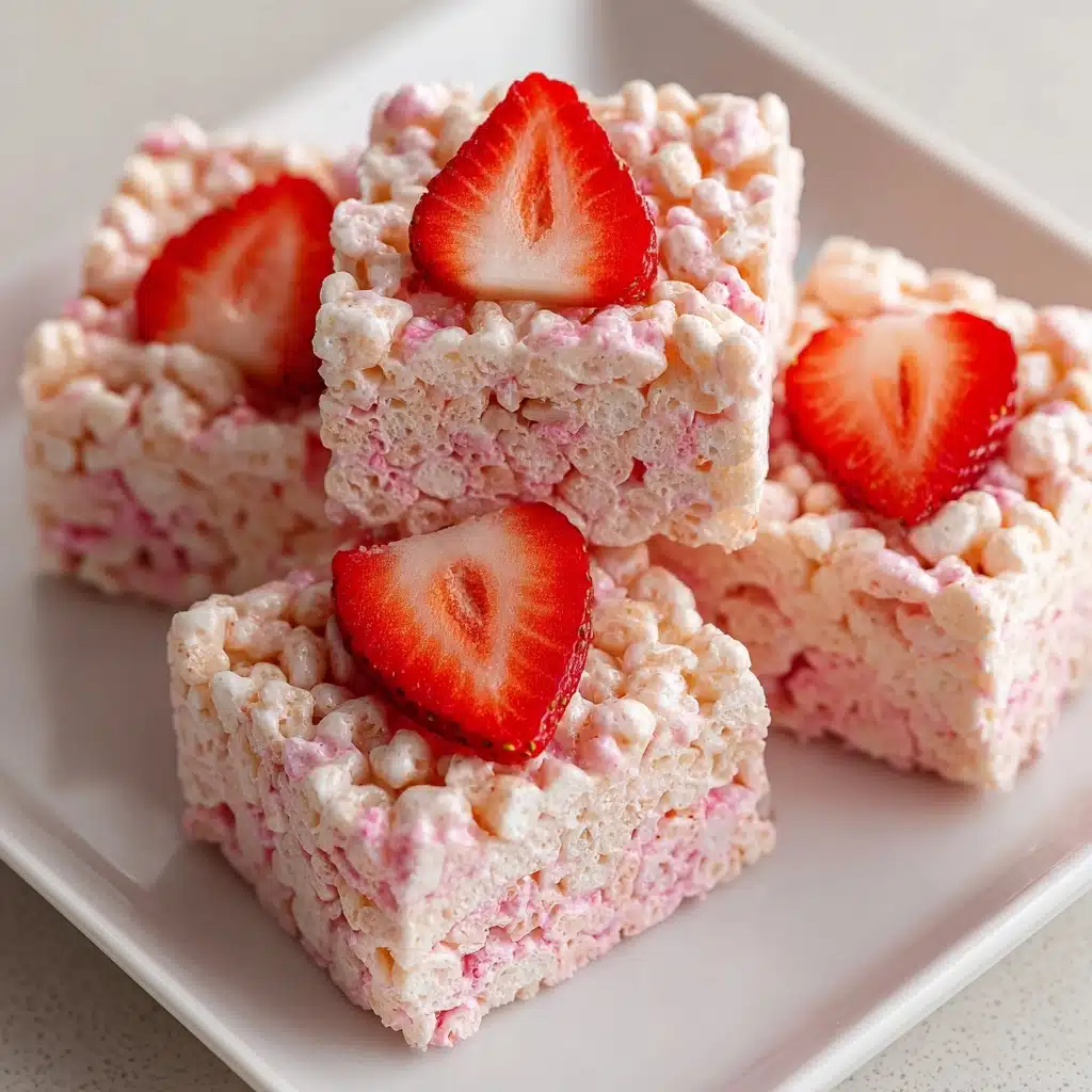 Strawberry Rice Krispie Treats Recipe