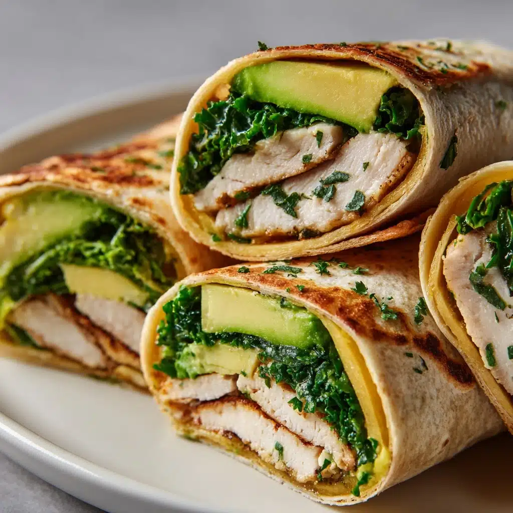 Turkey and Avocado Roll-Ups Recipe