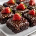 Chocolate-Covered Strawberry Brownies Recipe