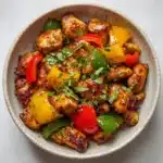 Jalapeño Chicken with Bell Peppers Recipe