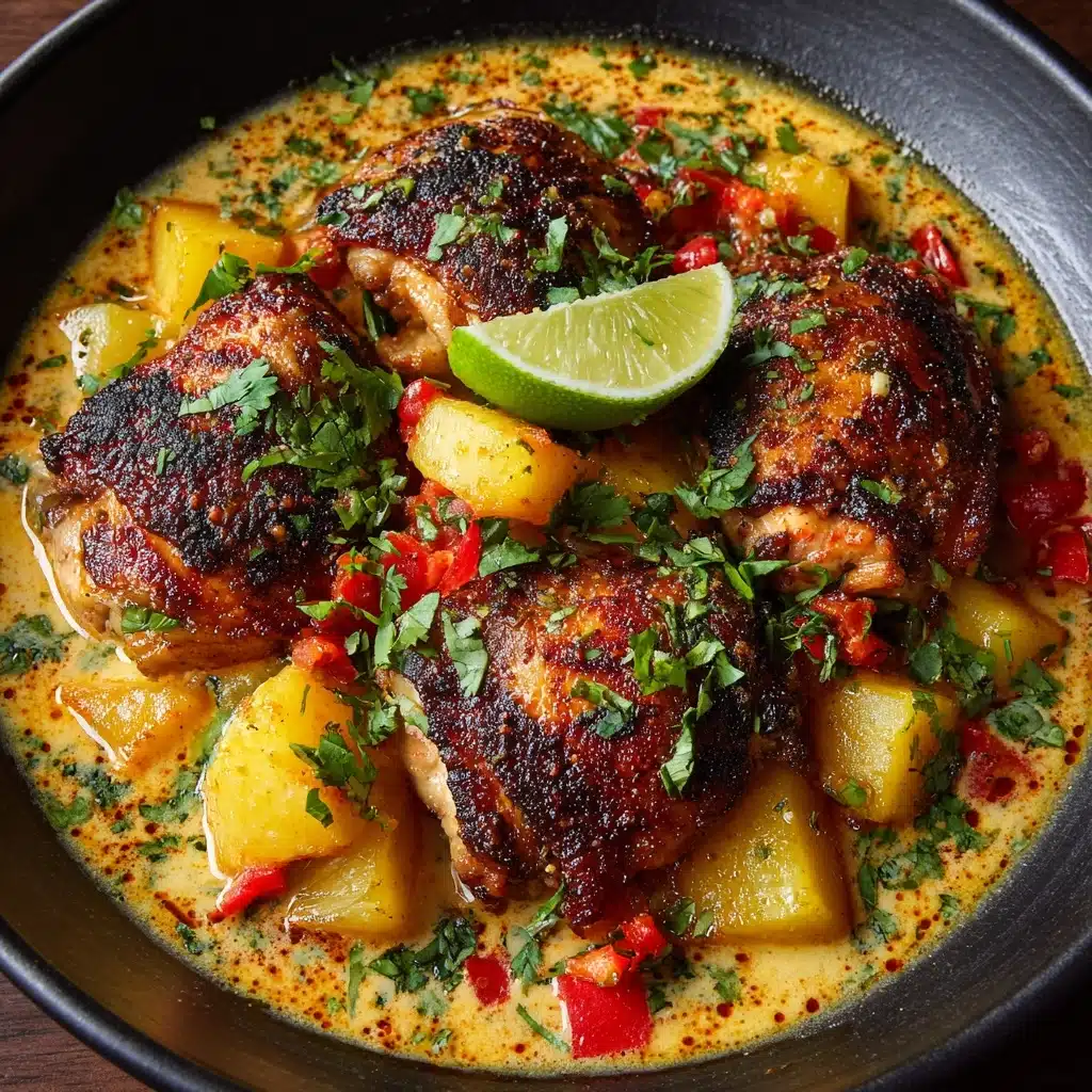 Spicy Brazilian Coconut Chicken Recipe