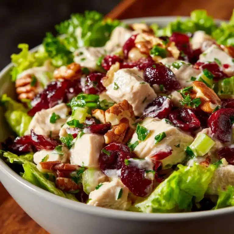 Irresistible Cranberry Pecan Chicken Salad Recipe