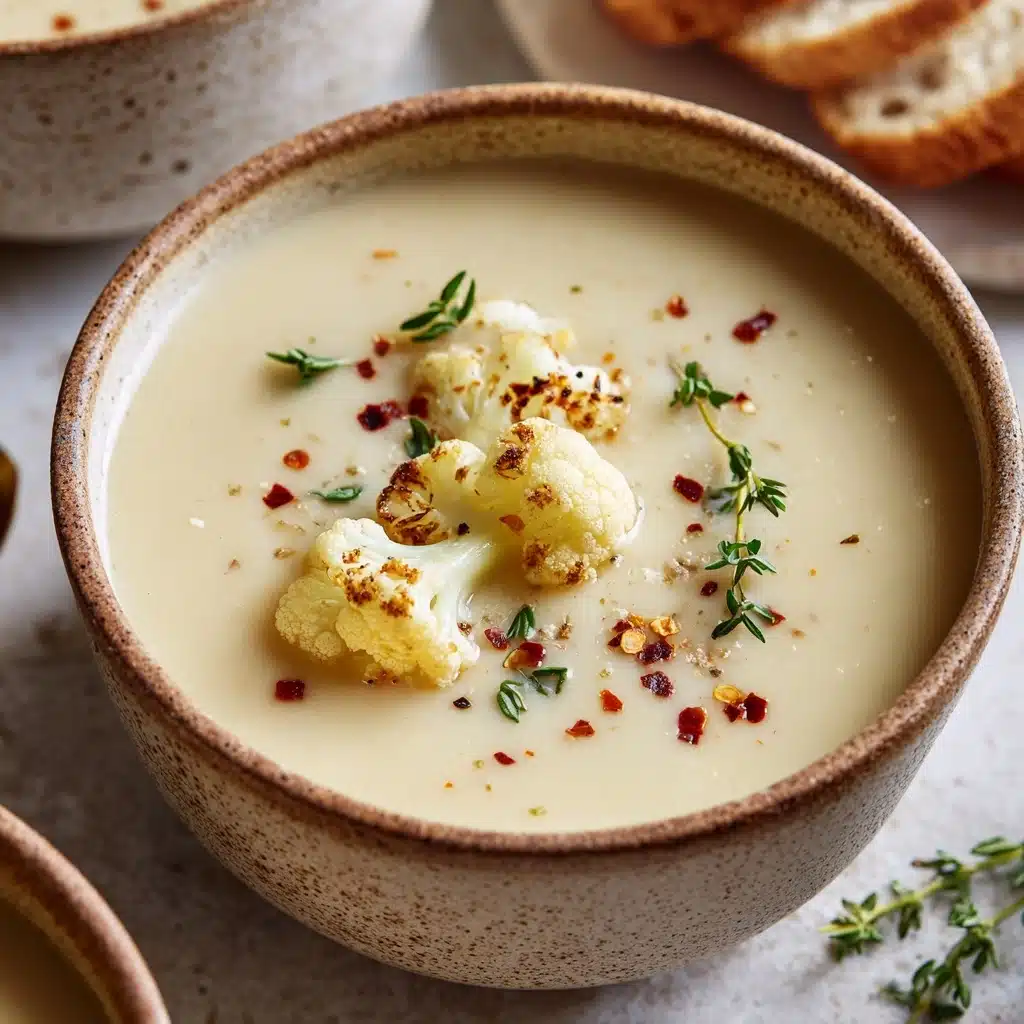 Delicious Vegan Cauliflower Soup Recipe