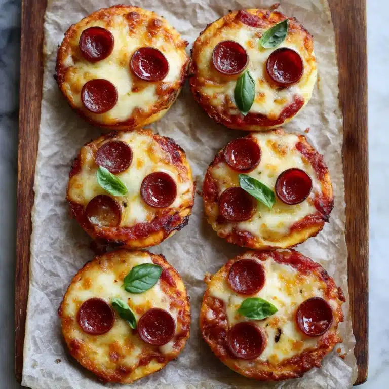 Pepperoni Mini Pizzas Recipe