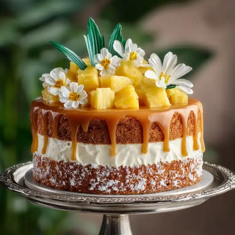 Juicy Pineapple Heaven Cake Recipe