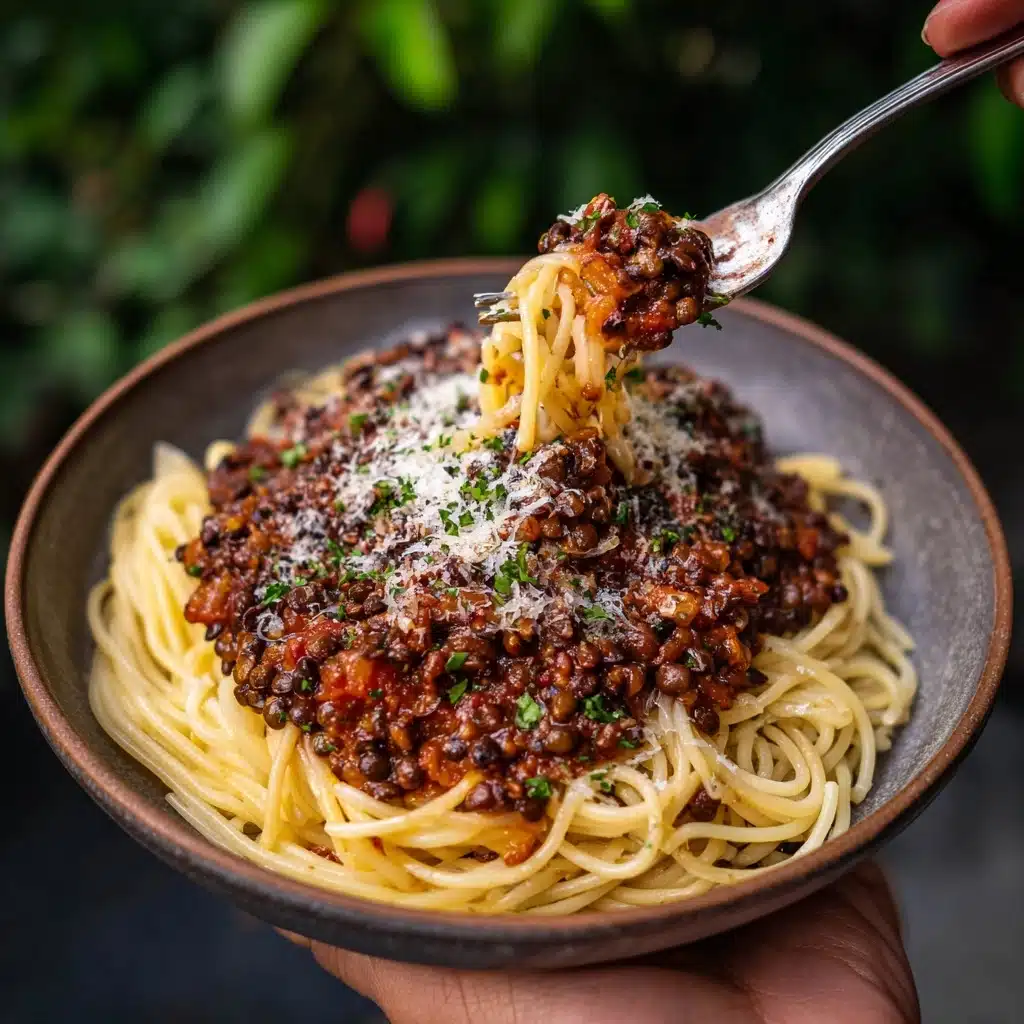 Easy Lentil Bolognese Recipe