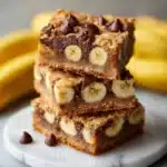Chocolate Chip Banana Bars Recipe