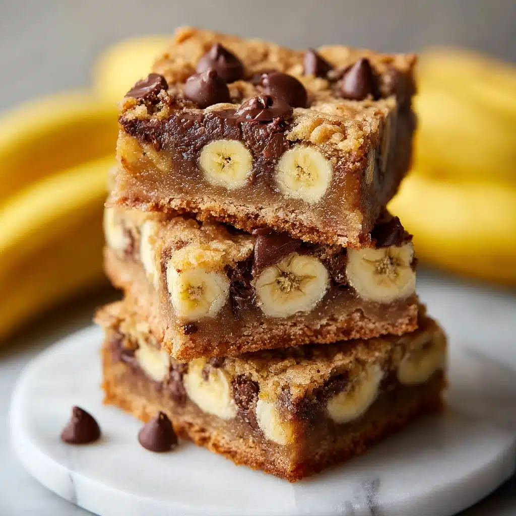 Chocolate Chip Banana Bars Recipe