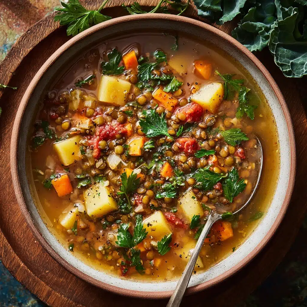 One Pot Turkey Lentil Soup Recipe