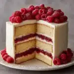 White Chocolate Raspberry Cake Recipe