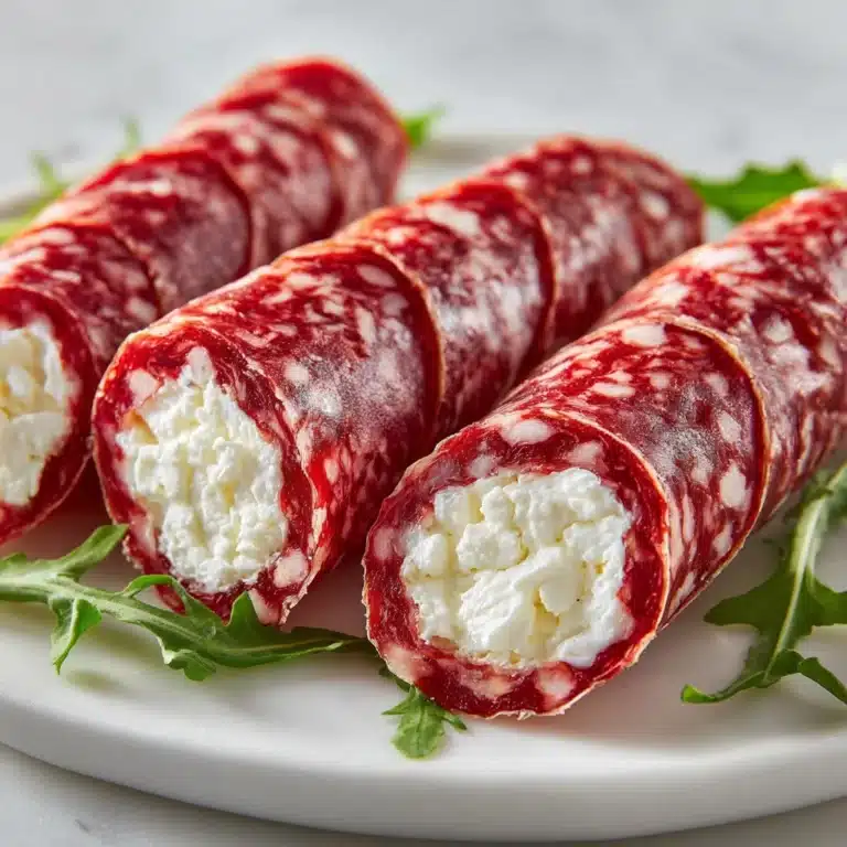 Salami Roll-Ups Recipe