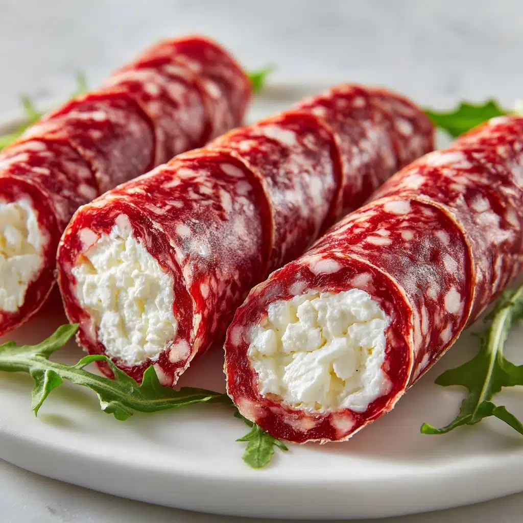 Salami Roll-Ups Recipe