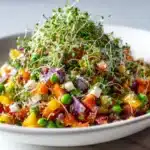 Sprouted Moong Salad Recipe