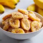 Cinnamon Sugar Air Fryer Banana Chips Recipe