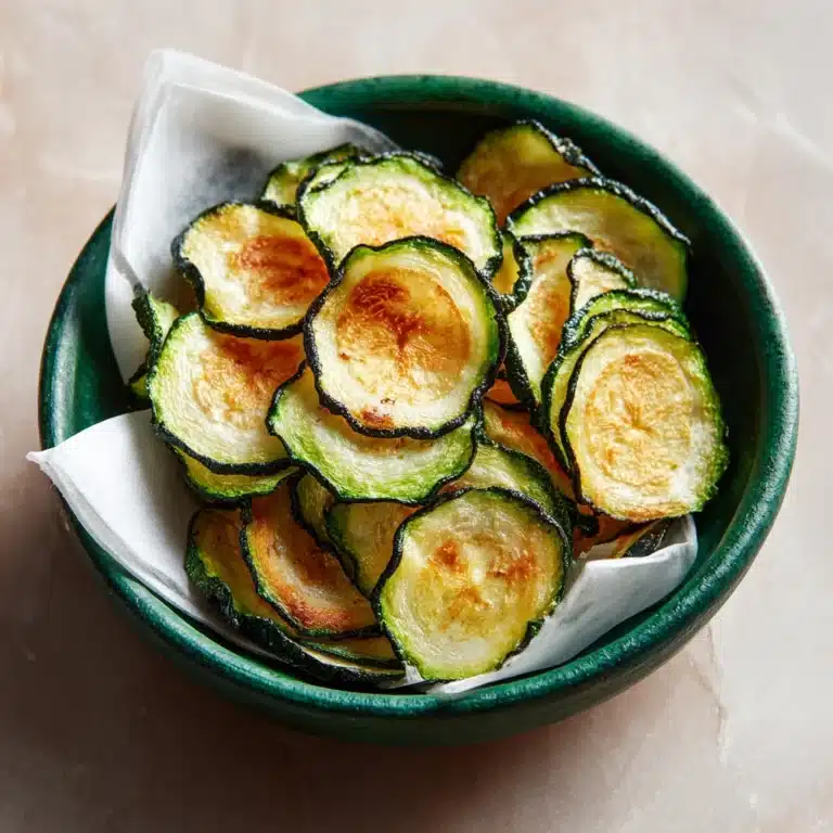 Salt and Vinegar Zucchini Chips Recipe